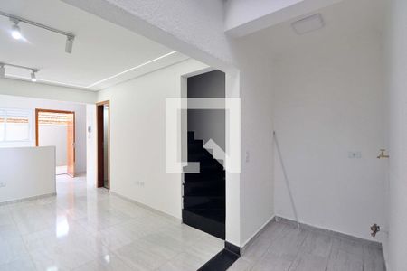 Varanda da Sala de casa de condomínio à venda com 3 quartos, 166m² em Vila Curuca, Santo André