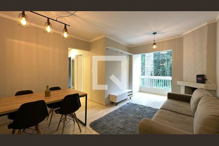 Sala de apartamento para alugar com 3 quartos, 72m² em Orleans, Curitiba