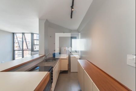 Cozinha de apartamento à venda com 1 quarto, 50m² em Campo Belo, São Paulo