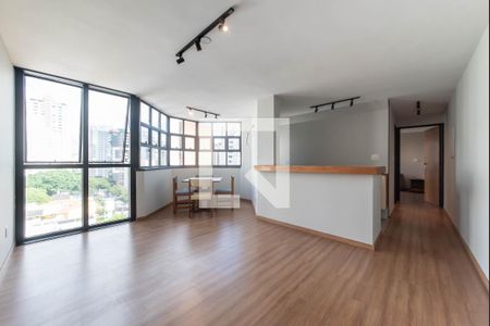 Sala de apartamento à venda com 1 quarto, 50m² em Campo Belo, São Paulo