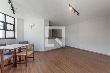 Sala de apartamento à venda com 1 quarto, 50m² em Campo Belo, São Paulo
