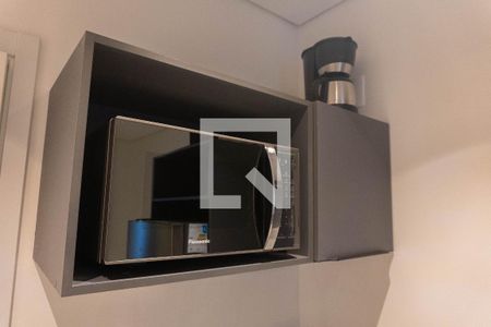 Sala/Cozinha de apartamento para alugar com 1 quarto, 32m² em Bela Vista, São Paulo