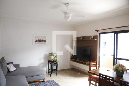 Sala de apartamento para alugar com 2 quartos, 75m² em Vila Tupi, Praia Grande