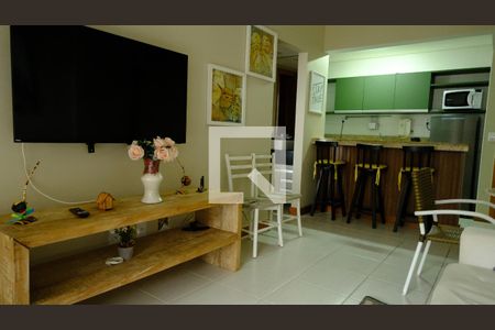 Sala de apartamento para alugar com 1 quarto, 70m² em Armação, Salvador
