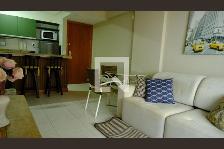 Sala de apartamento para alugar com 1 quarto, 70m² em Armação, Salvador
