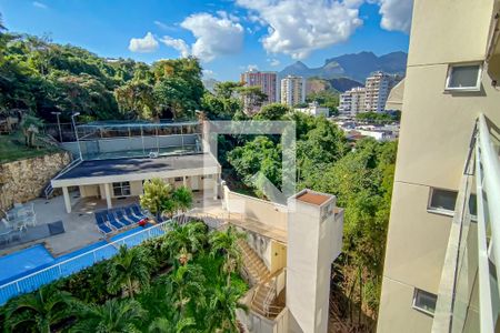 varanda vista de apartamento para alugar com 4 quartos, 120m² em Pechincha, Rio de Janeiro