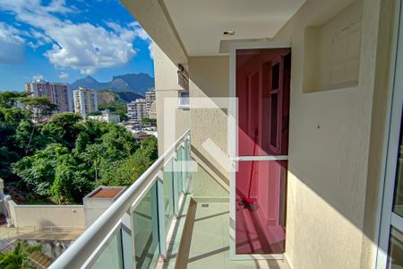 varanda de apartamento para alugar com 4 quartos, 120m² em Pechincha, Rio de Janeiro