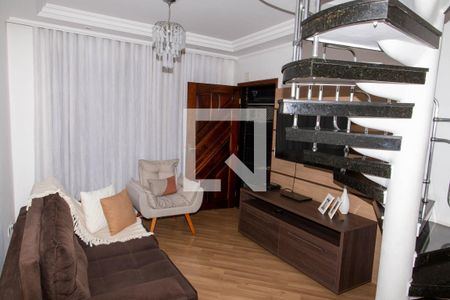 Sala de estar 2 de casa à venda com 4 quartos, 253m² em Vila Guacuri, Diadema