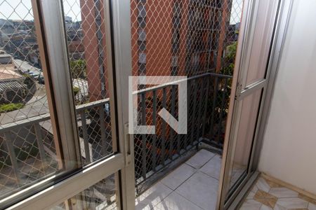 Varanda da Sala de apartamento para alugar com 2 quartos, 59m² em Taboão, Diadema