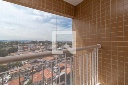 Varanda da Sala de apartamento à venda com 2 quartos, 69m² em Parque Maria Domitila, São Paulo