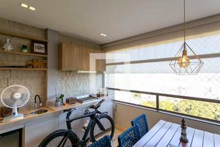 Varanda gourmet de apartamento para alugar com 3 quartos, 85m² em Castelo, Belo Horizonte