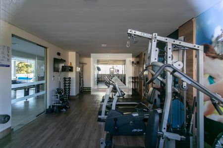 Apartamento para alugar com 85m², 3 quartos e 3 vagas Apartamento para alugar com 85m², 3 quartos e 3 vagasÁrea comum - Academia