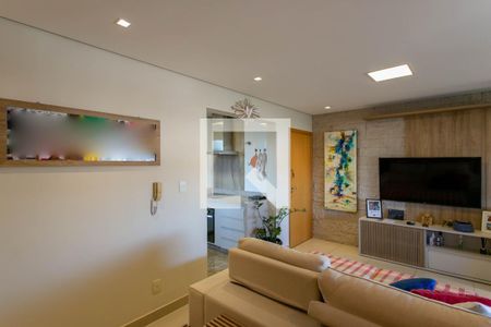 Sala de apartamento para alugar com 3 quartos, 85m² em Castelo, Belo Horizonte