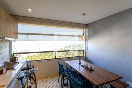 Varanda gourmet de apartamento para alugar com 3 quartos, 85m² em Castelo, Belo Horizonte