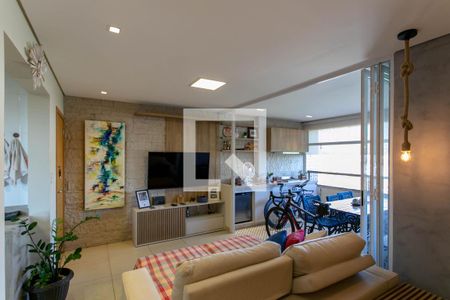 Sala de apartamento para alugar com 3 quartos, 85m² em Castelo, Belo Horizonte
