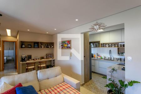 Sala de apartamento para alugar com 3 quartos, 85m² em Castelo, Belo Horizonte
