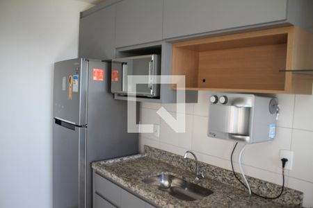 Cozinha de apartamento para alugar com 2 quartos, 62m² em Vila Rosa, Goiânia