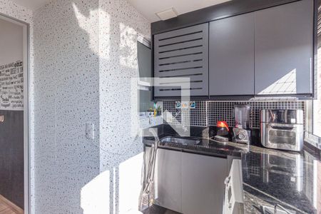 Apartamento à venda com 50m², 2 quartos e 1 vagaCozinha e área de serviço