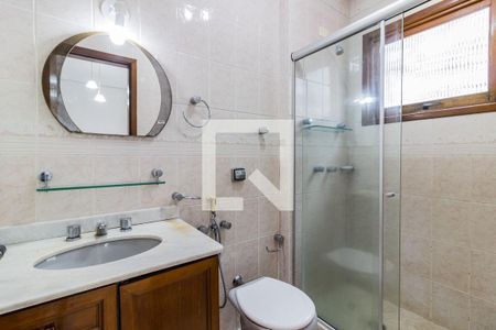 Banheiro da Suite de apartamento à venda com 3 quartos, 176m² em Jardim Lindóia, Porto Alegre