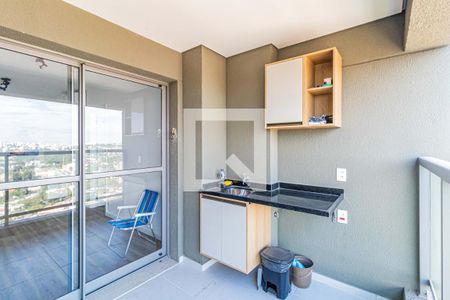 Apartamento para alugar com 39m², 1 quarto e 1 vagaVaranda