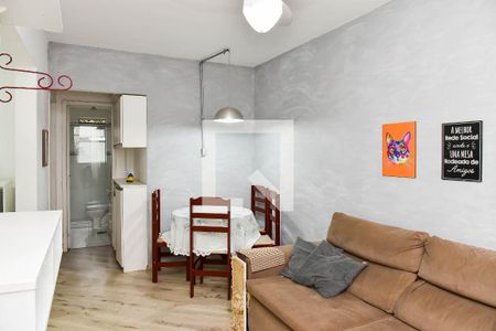 Sala de apartamento para alugar com 1 quarto, 45m² em Cristo Redentor, Porto Alegre