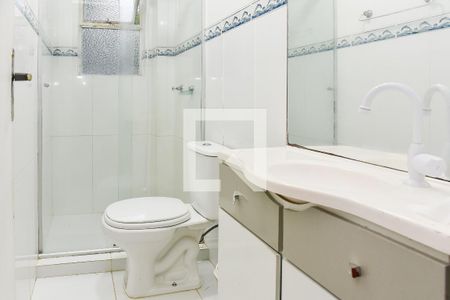 Banheiro de apartamento para alugar com 1 quarto, 45m² em Cristo Redentor, Porto Alegre