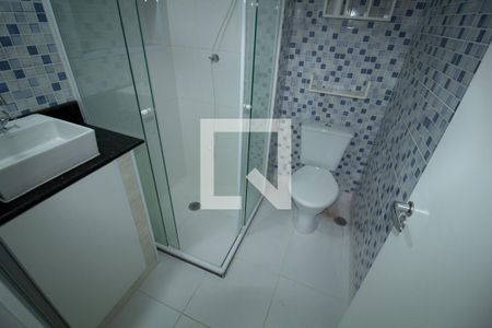 Banheiro de apartamento para alugar com 1 quarto, 28m² em Mirandópolis, São Paulo