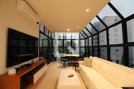 Varanda de apartamento para alugar com 4 quartos, 279m² em Paraíso do Morumbi, São Paulo