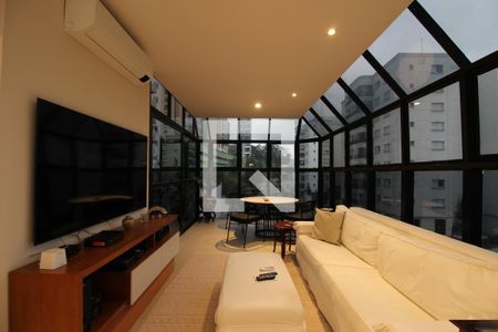 Varanda de apartamento para alugar com 4 quartos, 279m² em Paraíso do Morumbi, São Paulo