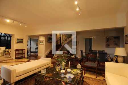 Sala de apartamento para alugar com 4 quartos, 279m² em Paraíso do Morumbi, São Paulo