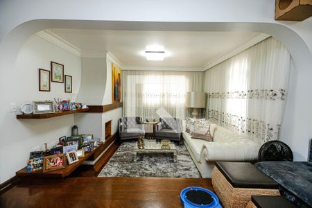 Sala Lareira de apartamento à venda com 4 quartos, 414m² em Jardim Avelino, São Paulo