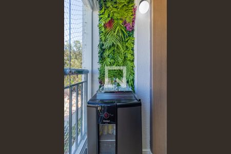 Varanda da Sala de apartamento à venda com 2 quartos, 45m² em Vila Andrade, São Paulo