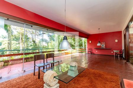 Sala Principal de casa de condomínio à venda com 5 quartos, 450m² em São Conrado, Rio de Janeiro