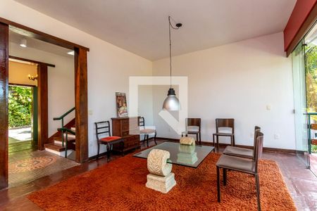 Sala Principal de casa de condomínio à venda com 5 quartos, 450m² em São Conrado, Rio de Janeiro