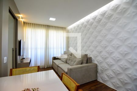 Sala de apartamento à venda com 3 quartos, 78m² em Palmeiras, Belo Horizonte