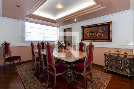 Sala de estar e Jantar de apartamento à venda com 4 quartos, 250m² em Indianópolis, São Paulo