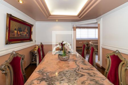 Sala de estar e Jantar de apartamento à venda com 4 quartos, 250m² em Indianópolis, São Paulo