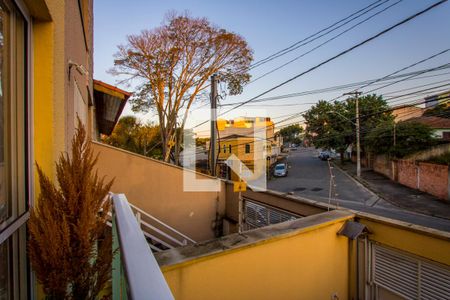 Varanda da sala de casa para alugar com 3 quartos, 176m² em Vila Pires, Santo André