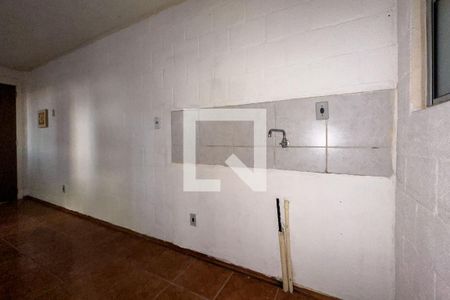 Sala/Cozinha de apartamento à venda com 2 quartos, 40m² em Campo Novo, Porto Alegre