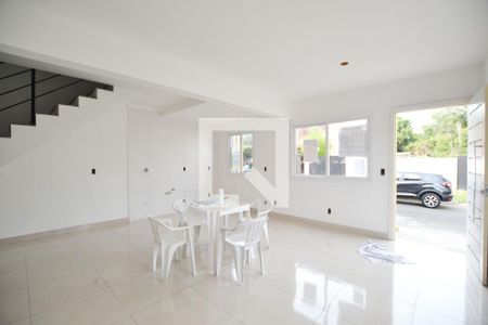 Sala/Cozinha de casa à venda com 3 quartos, 101m² em Guarujá, Porto Alegre