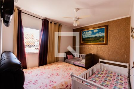 Quarto 1 de apartamento à venda com 2 quartos, 52m² em Jardim das Maravilhas, Santo André