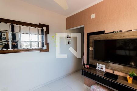 Sala de apartamento à venda com 2 quartos, 52m² em Jardim das Maravilhas, Santo André