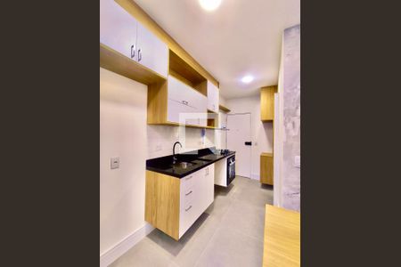 Cozinha de kitnet/studio para alugar com 1 quarto, 27m² em Copacabana, Rio de Janeiro