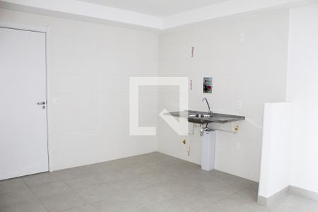 Sala/Cozinha de apartamento para alugar com 1 quarto, 32m² em Jardim Caravelas, São Paulo