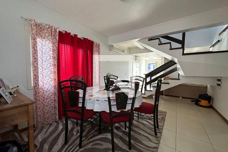 Sala de jantar  de apartamento à venda com 3 quartos, 130m² em São José, Canoas