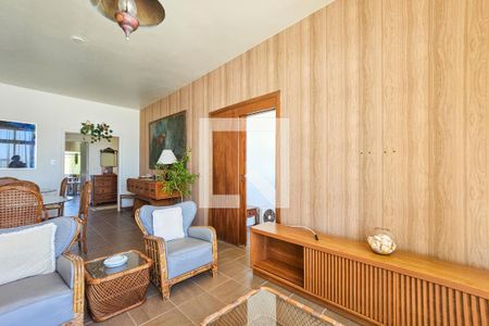 Sala de apartamento para alugar com 3 quartos, 129m² em Vila Alzira, Guarujá