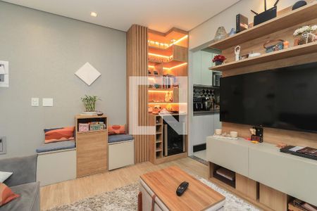 Sala de apartamento à venda com 3 quartos, 82m² em Bosque da Saúde, São Paulo