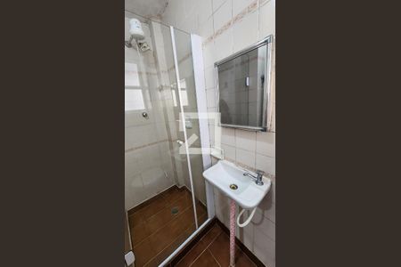 Apartamento para alugar com 35m², 1 quarto e 1 vaga Apartamento para alugar com 35m², 1 quarto e 1 vagaDetalhe do banheiro