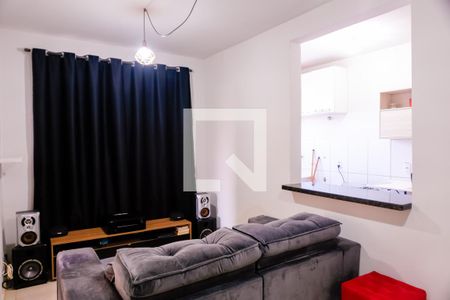 Sala de apartamento para alugar com 2 quartos, 47m² em Residencial Jequitibá, Ribeirão Preto