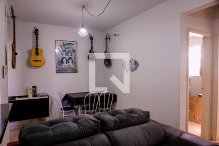 Sala de apartamento para alugar com 2 quartos, 47m² em Residencial Jequitibá, Ribeirão Preto